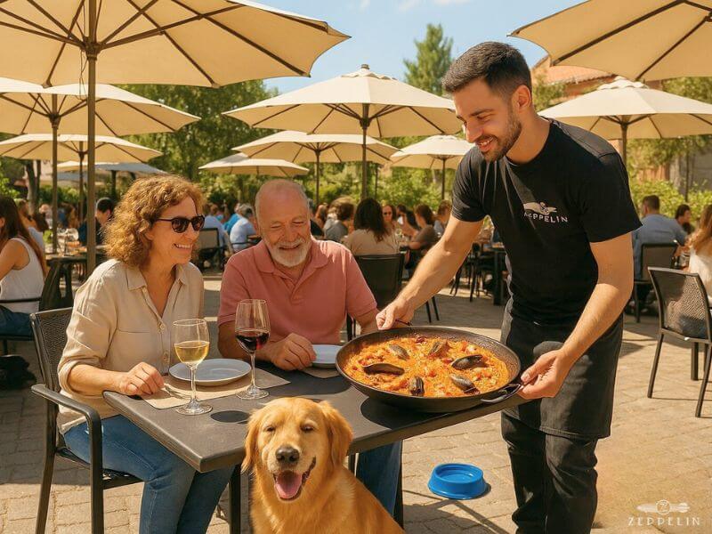 Arroces en terraza pet friendly de Torrelodones