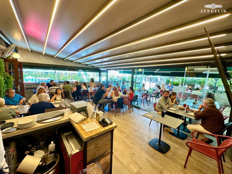 Comedor de restaurante con menú diario Madrid