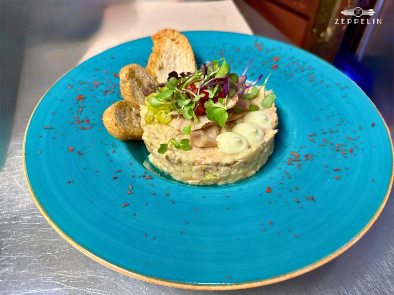 Platos del menú del día en Zeppelin Torrelodones