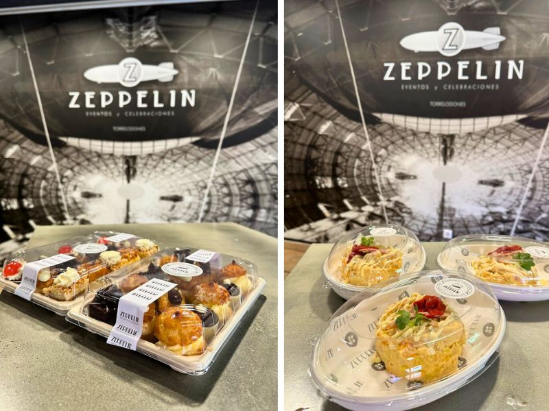 Platos de comida casera para llevar en ZEPPELIN