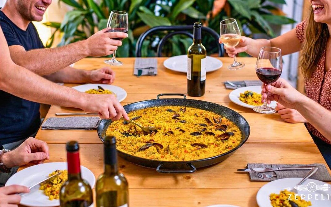 Sorteo de un arroz gratis para 4 personas en Restaurante Zeppelin